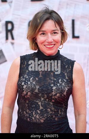 Barcelon. Spanien. 20230629, Lola Duenas besucht die „Bird Box Barcelona“ Premiere im Tivoli Theater am 29. Juni 2023 in Barcelon, Spanien Stockfoto