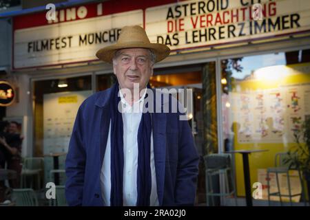 München auf der 29. Juni 2023, Regisseur STEPHEN FREARS vor der VORFÜHRUNG DES VERLORENEN KÖNIGS Premiere im Rio Cinema im Jahr 40. Filmfest München am 29. Juni 2023 Stockfoto