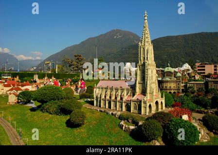 Swissminiatur, Melide, Tessin, Schweiz Stockfoto