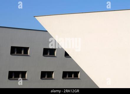Haus der Architektin Zaha Hadid, Spittelauer Laende, Wien, Österreich Stockfoto