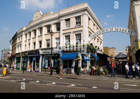 Greenwich Market, Greenwich, London, England, Großbritannien Stockfoto