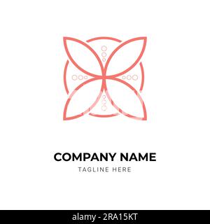 designvorlage für das logo von vector Kosmetik Stock Vektor