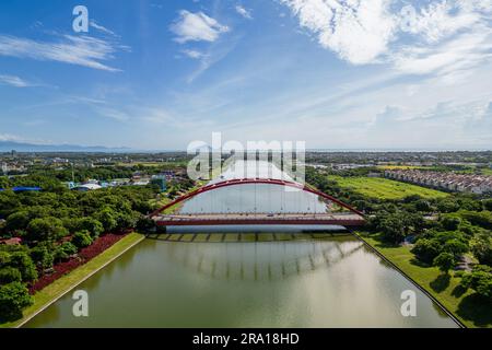 Dongshan River Water Park in Yilan, Taiwan Stockfoto