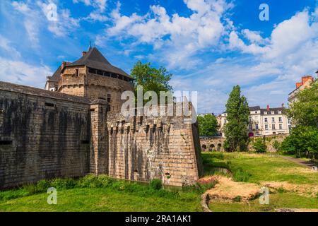 Schloss der Brittany-Herzöge in Nantes, Frankreich Stockfoto