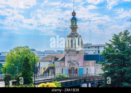 Nantes, Frankreich. 8. Juni 2023. Le Lieu Unique, Kulturzentrum, ehemalige LU-Keksfabrik Stockfoto