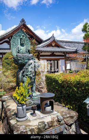 Kyoto, Japan, 2023 Kogen Ji Tempel und Ehrenhalle, Kogen-ji Tempel ist ein Subtempel des Tenryu-ji Kopftempels, Arashiyama Viertel, Kyoto, Asien Stockfoto