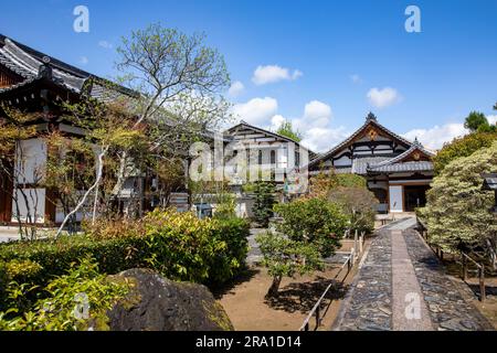 Kogen-Ji-Tempel, Untertempel des Tenryu-ji-Ji-Kopftempels, Kyoto, Japan, Asien Frühlingswetter 2023 Stockfoto