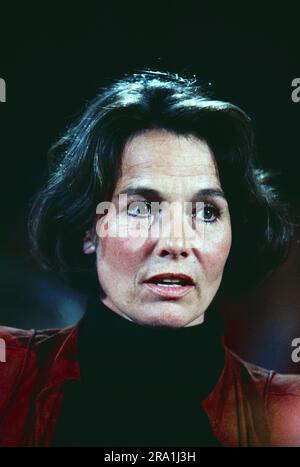 Eva Renzi, deutsche Schauspielerin, Portrait, Deutschland, ca. 1995. Stockfoto