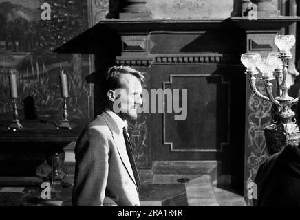 Nachts wenn der Teufel kam, Spielfilm, Deutschland 1957, Regie: Robert Siodmak, Dreharbeiten Stockfoto