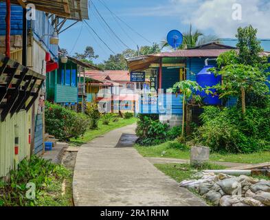 Bocas del Toro Inseln in Panama Stockfoto