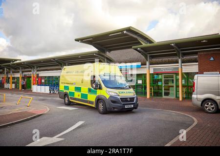 Trafford General NHS Krankenhaus der Geburtsort des NHS Stockfoto