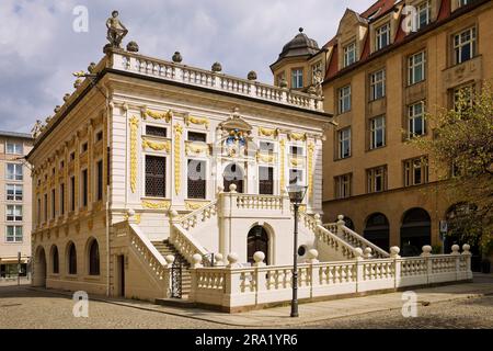 Alte Börse in der Altstadt, Deutschland, Sachsen, Leipzig Stockfoto