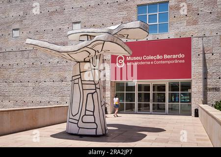 Portugal, Lissabon, Belém, Kulturzentrum Belém, Berardo-Museum (Museu Colecção Berardo), Skulptur Jean Dubuffet Stockfoto