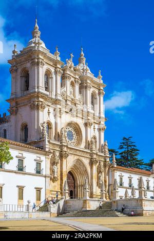 Portugal, Zentralregion, Alcobada, Kloster Santa Maria von Alcobaco, gegründet im 12. Jahrhundert von König Alfonso I., ein Meisterwerk der Zisterziensergotischen Kunst und UNESCO-Weltkulturerbe Stockfoto