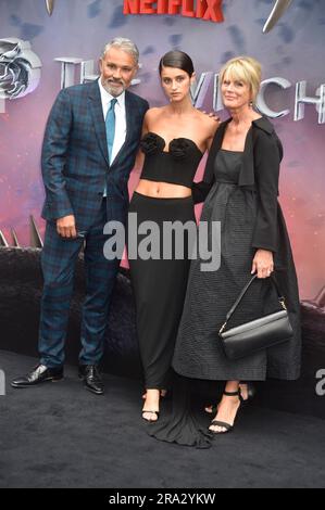 28. Juni 2023 Anya Chalotra bei der britischen Premiere von Netflix „The Witcher“ Staffel 3, London. Sue Andrews/Alamy. Stockfoto