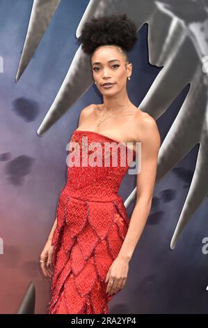 28. Juni 2023 Cassie Clare bei der britischen Premiere von Netflix "The Witcher" Staffel 3, London. Sue Andrews/Alamy. Stockfoto