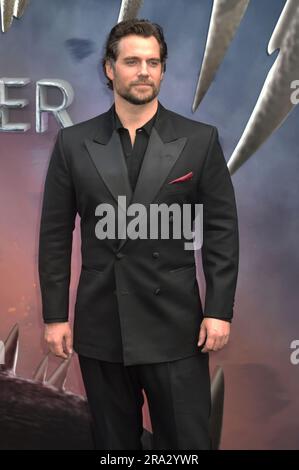 28. Juni 2023 Henry Cavill bei der britischen Premiere von Netflix "The Witcher" Staffel 3, London. Sue Andrews/Alamy. Stockfoto