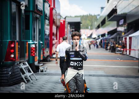 Spielberg, Österreich. 30. Juni 2023. Lando Norris (GBR) McLaren. 30.06.2023. Formel-1-Weltmeisterschaft, Rd 10, Österreichischer Grand Prix, Spielberg, Österreich, Qualifikationstag. Das Foto sollte wie folgt lauten: XPB/Press Association Images. Kredit: XPB Images Ltd/Alamy Live News Stockfoto