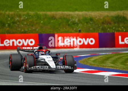 Nyck De Vries (NED) - Scuderia AlphaTauri während FORMEL 1 ROLEX GROSSER PREIS VON OSTERREICH 2023 - Jun29 to Jul2 in RedbullRing - Spielberg, Aust Stockfoto