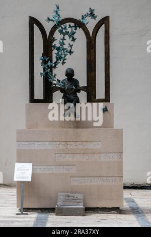 Valletta, Malta, 30. April 2023. Fiorantina, das Denkmal der Lehrergewerkschaft Stockfoto