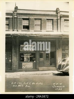 Foto von außen von Lot 7, BL. 2126, 210 Mkt Ave. Stockfoto