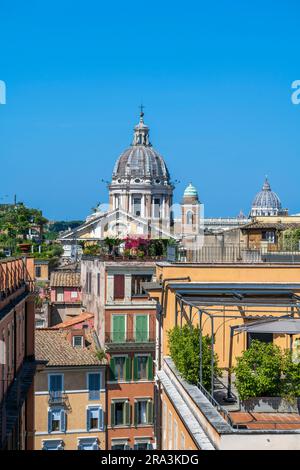Malerischer Blick auf Rom, Latium, Italien Stockfoto