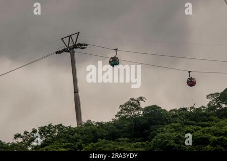 Seilbahn in der Stadt Salta, Argentinien Stockfoto