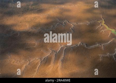 Luftaufnahme der Küste von Annapolis Valley Nova Scotia, Kanada Stockfoto