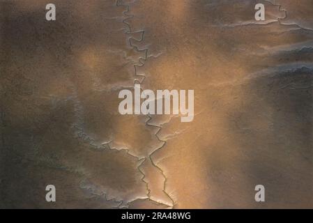 Luftaufnahme der Küste von Annapolis Valley Nova Scotia, Kanada Stockfoto