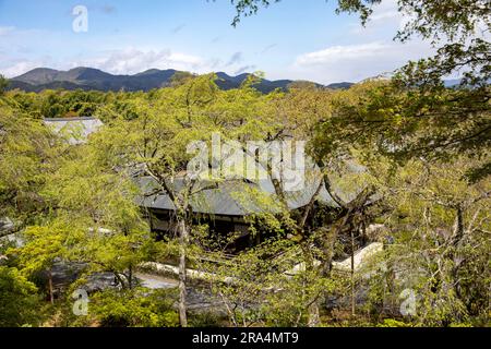 Tenryu - Ji-Tempelgelände, Kyoto, Japan,2023 und sein berühmter malerischer Zen-Garten, Frühlingswetter, Japan, Asien,2023 Stockfoto