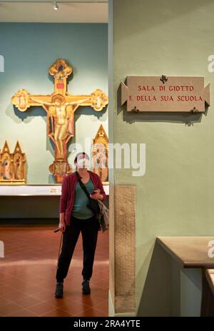 Auf der Ausstellung des Akademischen Museums in Florenz, Italien Stockfoto