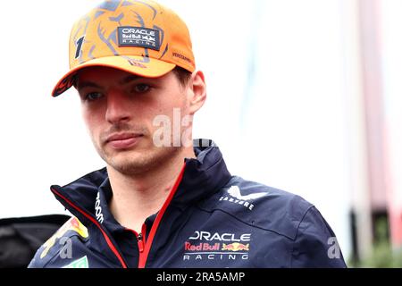 Spielberg, Österreich. 01. Juli 2023. Max Verstappen (NLD) Red Bull Racing. Formel-1-Weltmeisterschaft, Rd 10, Österreichischer Grand Prix, Samstag, 1. Juli 2023. Spielberg, Österreich. Kredit: James Moy/Alamy Live News Stockfoto