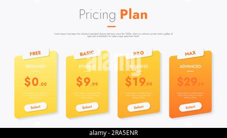 Infografik-Vorlage für Präsentationen und Funktionen Datenvisualisierung umfasst ein Prozessdiagramm mit Diagrammen, Schritten und Optionen. Das Konzept für Marketi Stockfoto