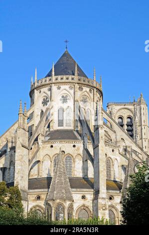 Saint Etienne Cathedral, St., Bourges, Cher, Centre, Frankreich Stockfoto
