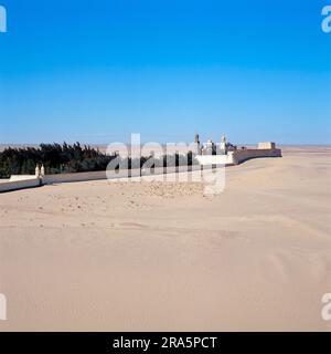 Koptisches Kloster, Wadi Natrun, Ägypten Stockfoto