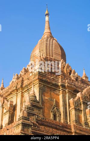 Htilominlo-Tempel, Bagan, Birma, Pagan, Myanmar Stockfoto