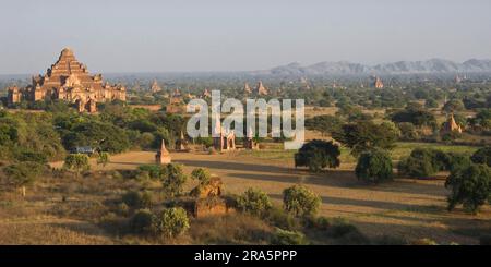 Dhammayangyi-Tempel, Bagan, Birma, Pagan, Myanmar Stockfoto