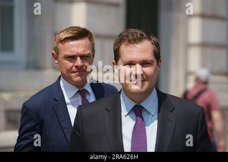 RT Hon Robert Jenrick MP (Staatsminister für Einwanderung (Innenministerium). Stockfoto