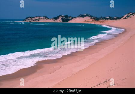 Küste, Bazaruto Island, Mosambik Stockfoto