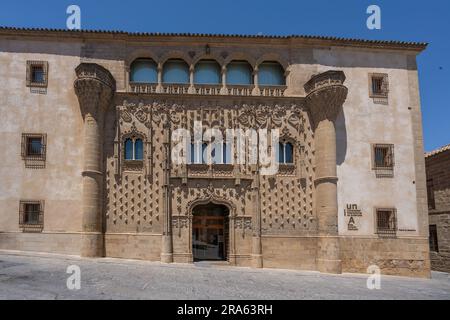 Jabalquinto Palast - Baeza, Jaen, Spanien Stockfoto