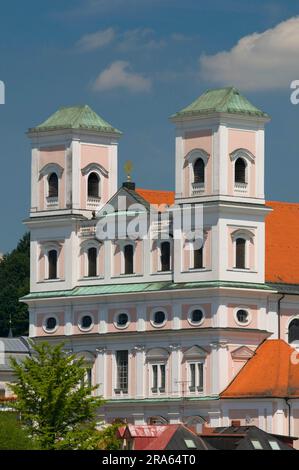 Jesuitenkirche St. Michael, Passau, Bayerischer Wald-Nationalpark, Bayern, Deutschland Stockfoto