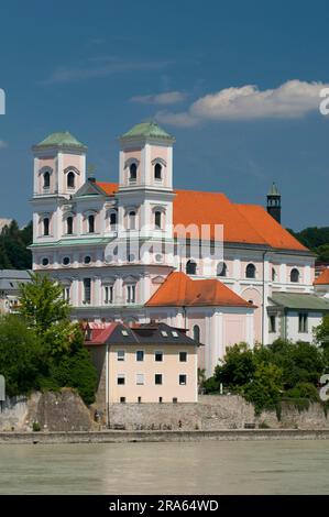 Jesuitenkirche St. Michael, Passau, Bayerischer Wald-Nationalpark, Bayern, Deutschland Stockfoto