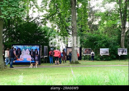 Baden, Niederösterreich, Österreich. 27. Juni 2023. La Gacilly-Baden Foto Stockfoto