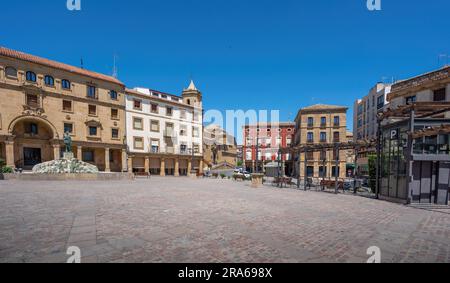 Plaza Andalucia Square - Ubeda, Jaen, Spanien Stockfoto