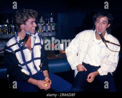 Veröffentlichung des Wham Make IT Big Albums Stockfoto