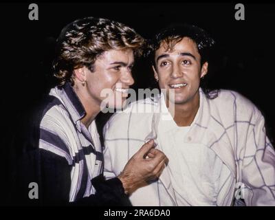 Veröffentlichung des Wham Make IT Big Albums Stockfoto