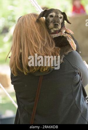 Sabine Hay, Derbyshire, Großbritannien. 01. Juli 2023 Exilmusikfestival. Bild: Mark Dunn/Alamy Live News Stockfoto