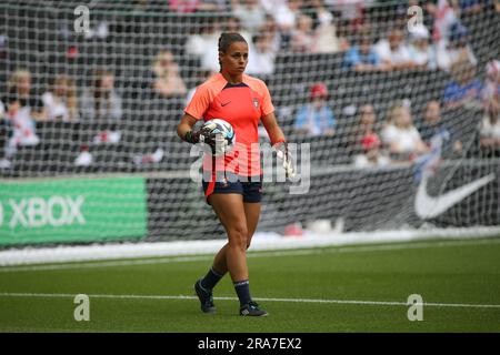 London, Großbritannien. 01. Juli 2023. London, April 6. 2023: Während des Womens International Friendly Football-Spiels zwischen England und Portugal im Stadium MK, Milton Keynes, England. (Pedro Soares/SPP) Kredit: SPP Sport Press Photo. Alamy Live News Stockfoto