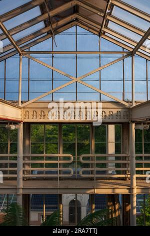 Der Botanische Garten der Universität (Botanisk hage) ist Norwegens ältester botanischer Garten, eine kostenlose Oase und ein großartiger Ort, um dem Lärm der Stadt zu entfliehen. Stockfoto