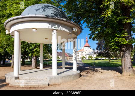 radnice, Masarykovo namesti, Bela pod Bezdezem, Ceska republika / Rathaus, Masaryk Square, Bela pod Bezdezem, Tschechische republik Stockfoto